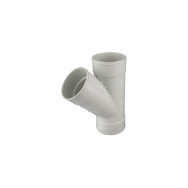 سهراهی سه سر کوپل 45 درجه PVC-U