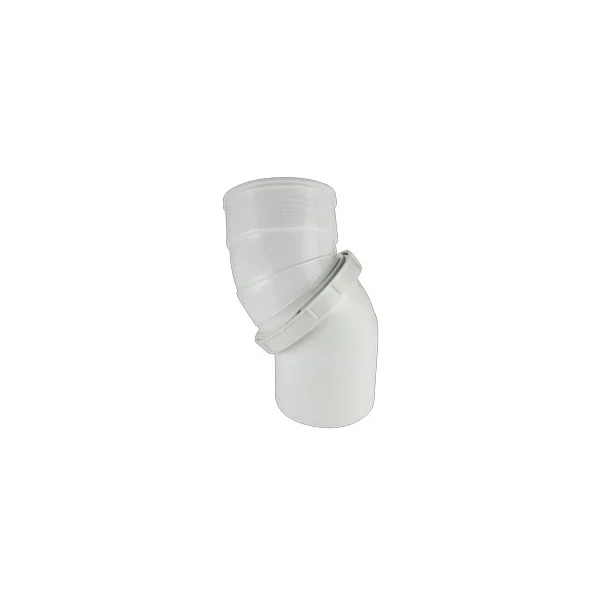 زانو چرخشی ۰ تا ۱۸۰ درجه PVC-U
